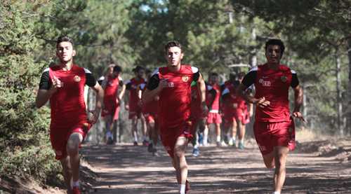 MEŞELİK’TE KROS ÇALIŞMASI