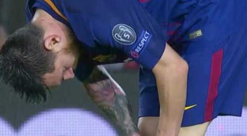 Messi’nin çorabından çıkardığı tablet tartışma yarattı!