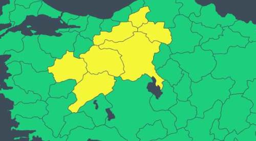 Meteoroloji "sarı kod" uyarısı verdi: Eskişehir, Kütahya, Afyon...