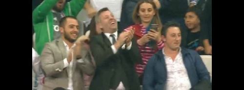 Metin Şentürk'ün müthiş gol sevinci