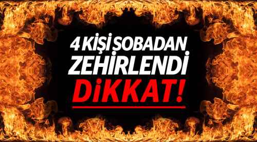 Mevsimlik işçiler sobadan zehirlendi