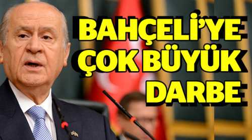 MHP'DE ŞOK İSTİFA!..