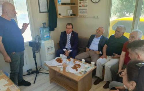 MHP Eskişehir Teşkilatı taksici esnafıyla buluştu