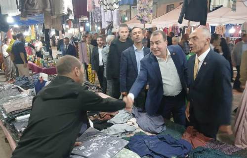 MHP Eskişehir teşkilatından Sarıcakaya panayırına ziyaret