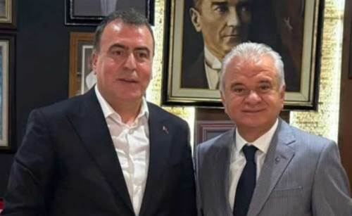 MHP İl Başkanı Sezer ve ETO Başkanı Güler bir araya geldi