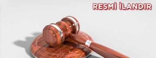 Mihalıççık Asliye Hukuk Mahkemesi'nden ilan
