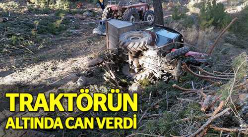 Mihalıççık'ta traktör kazası: 1 ölü