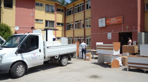 Millet Bahçesi için yıkıma hazırlık başladı
