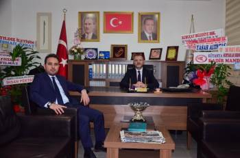 Milletvekili Gazel’Den Başkan Ceyhun’A Tebrik Ziyareti
