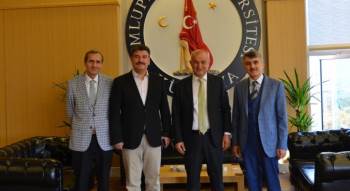 Milletvekili Kasap’Tan Rektör Uysal’A Ziyaret
