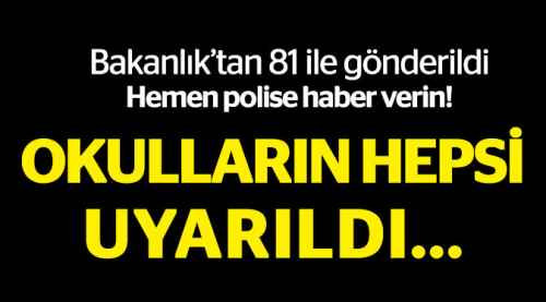 Milli Eğitim Bakanlığı'ndan 'dolandırıcılık' uyarısı