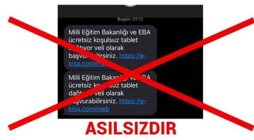Milli Eğitim Bakanlığı'ndan uyarı: Eğer bu mesajı alırsanız...