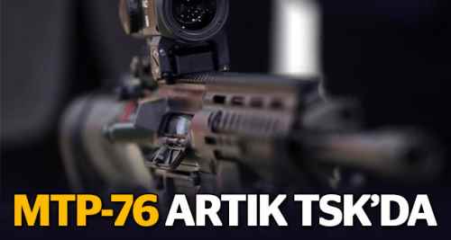 Milli Piyade Tüfeği TSK'ya teslim edildi