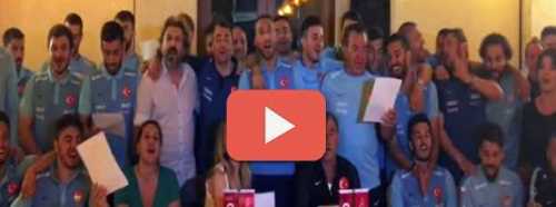 MİLLİ TAKIM BAĞDAT ŞARKISIYLA COŞTU