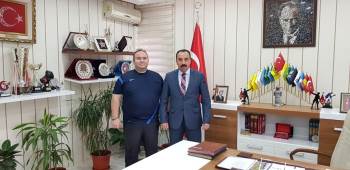 Milli Takıma Davet Edilen Özteke’Den İl Müdürü Yıldız’A Ziyaret
