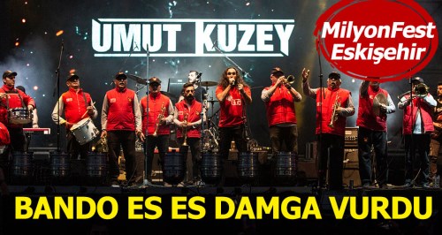 MilyonFest Eskişehir'de Bando Es Es sürprizi