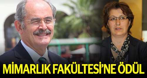 Mimarlık ve Tasarım Fakültesi'ne ödül