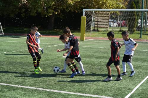 Minik futbolcular 30 Ağustos’ta coşkuyu sahaya taşıdı