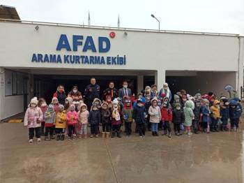 Minik Öğrencilerden Afad’A Ziyaret
