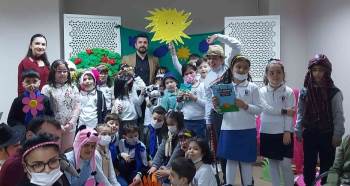 Minik Öğrencilerden Kütüphaneye Ziyaret
