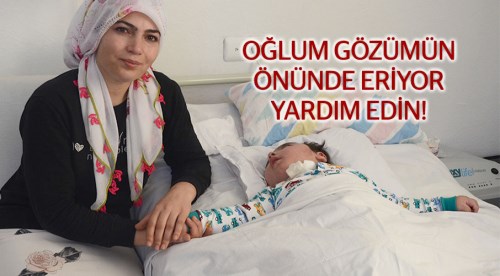Minik Ömer'in tek çaresi kök hücre ameliyatı 