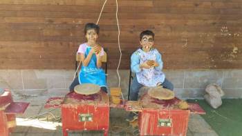 Minikler Güzel Havanın Tadını Çıkardı
