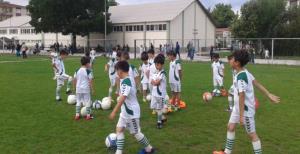 Miniklerin futbol heyecanı