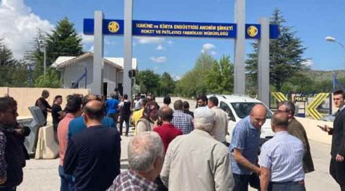 MKE'nin roket fabrikasında patlama! 5 şehit 