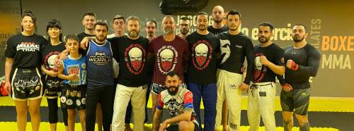 MMA’ın ‘Ronaldo’su’ Eskişehir’de genç dövüşçülerle birlikte!