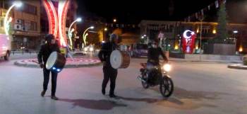 Motorize Ramazan Davulculardan, Korona Virüs Tedbirleriyle İlgili Maniler
