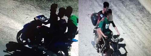 Motosikleti çaldılar, kameradan kaçamadılar!