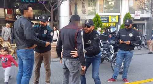 Motosikletli Narkotimler görev başında