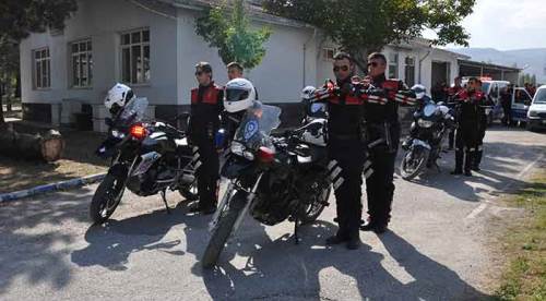 Motosikletli polis timleri göreve başladı