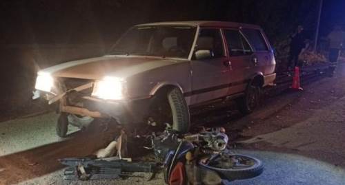 Motosikletlinin öldüğü kazada kahreden tesadüf