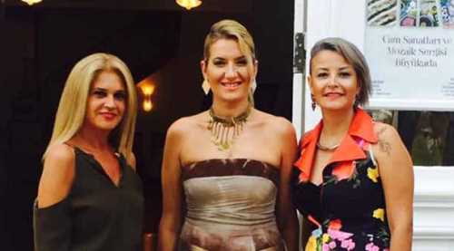 Mozaik rüzgarı Büyükada'da esti