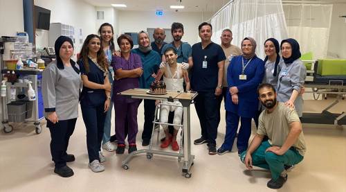 Mucizeyi Eskişehir Şehir Hastanesi'nde yaşadı