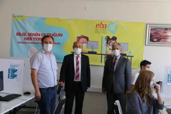 Müdür Başyiğit, Eba Destek Noktası Açılışı Yaptı
