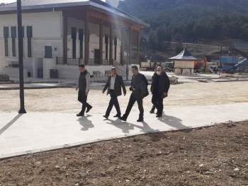 Müdür Dündar Ve Başkan Akçadurak İncelemelerde Bulundu
