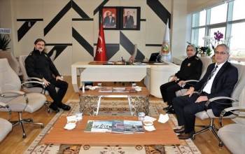 Müdür Kemal Kayıran’A Koç Ve Kırbaç’Dan Tebrik Ziyareti

