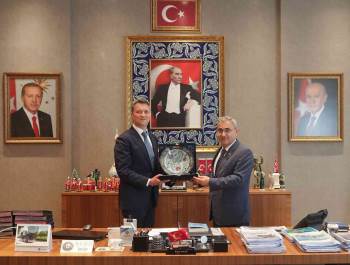 Müdür Sıralı’Dan Başkan Işık’A Ziyaret
