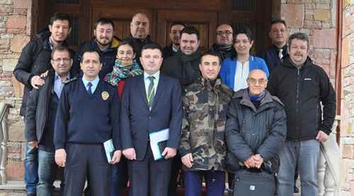 Müdürler basın mensupları ile buluştu