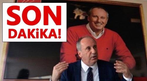 Muharrem İnce resmen CHP'nin adayı