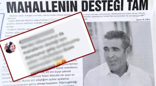 Muhtar o yorumu beğenmeyince kabusu yaşattı!