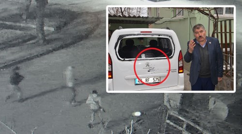 Muhtarın evini kurşunladılar