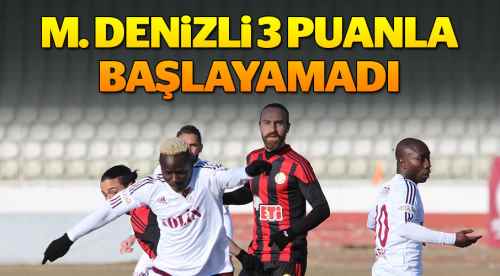 Mustafa Denizli 3 puanla başlayamadı!