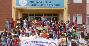 Mustafa Kemal'da spor şenliği