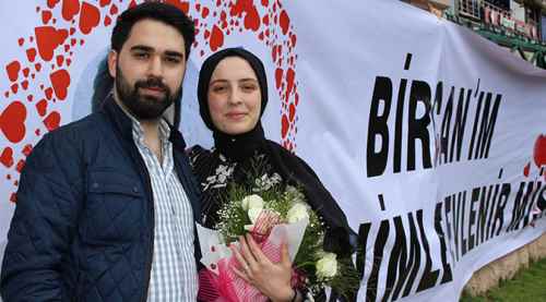 Mutluluklarına Eskişehir'i şahit ettiler