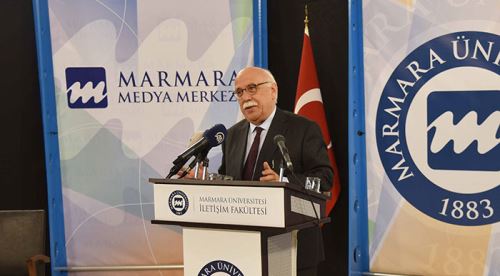 Nabi Avcı, Marmara Üniversitesi İletişim Fakültesinin açılış dersini verdi