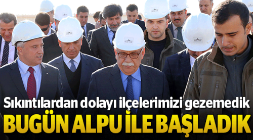 Nabi Avcı Alpu'dan startı verdi