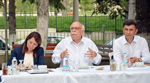 Nabi Avcı'dan Eğitim Başkenti toplantısı